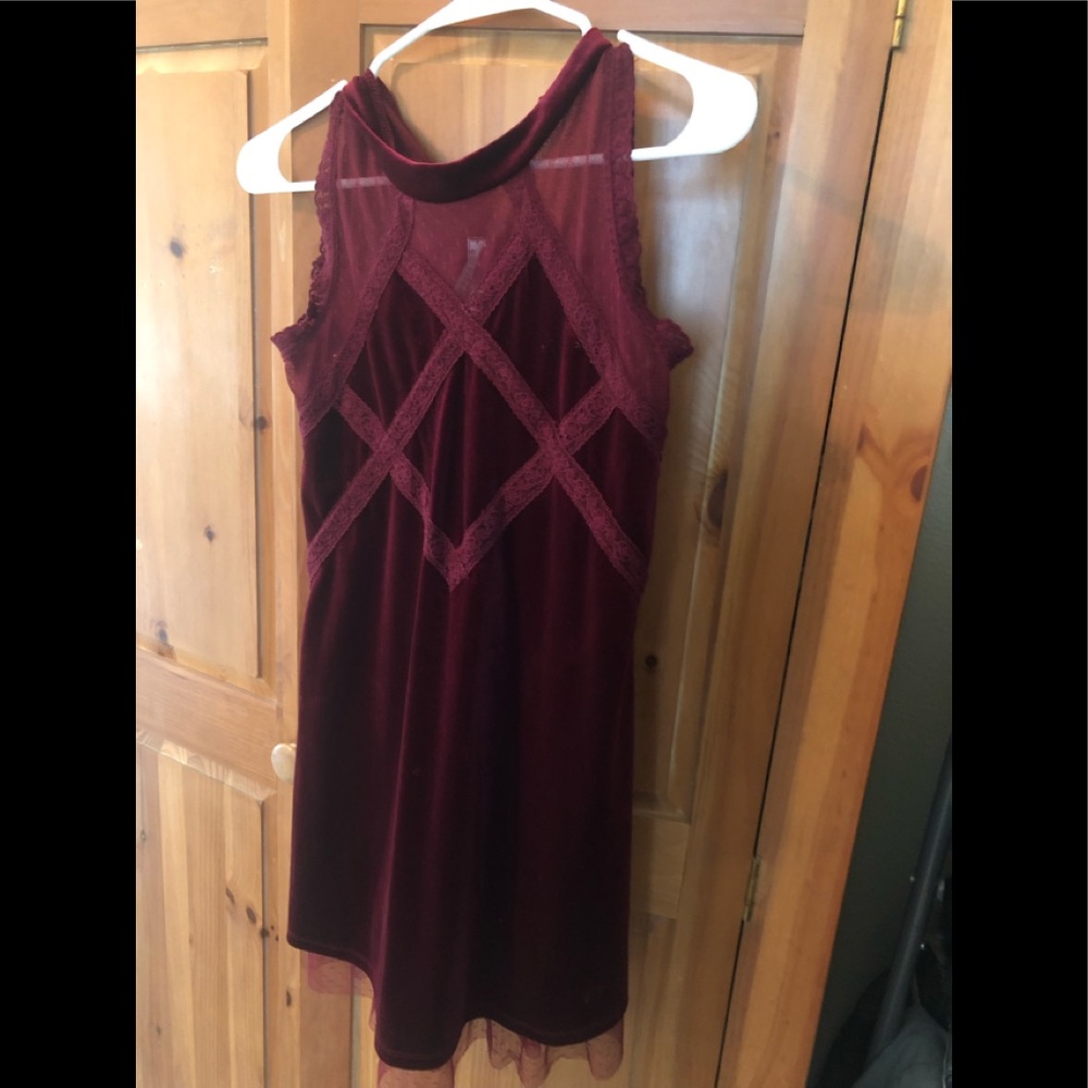 Beautees size 12 velvet dress